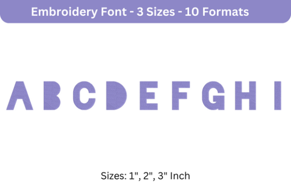 Blackout Font a to I
