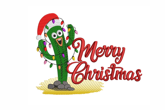 Christmas Cactus Embroidery Review