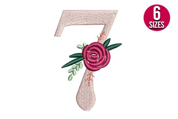 Floral Number 7