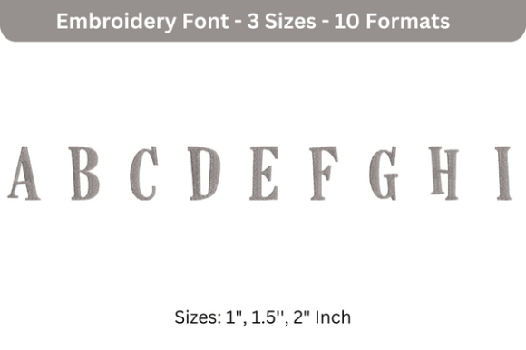 Horse Hand Font a to I
