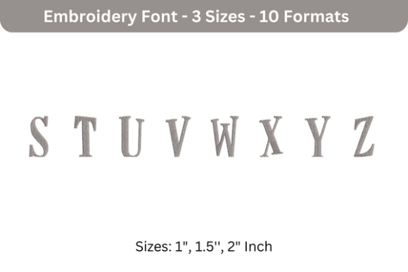 Horse Hand Font S to Z