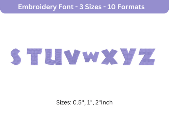Jungle Font S to Z