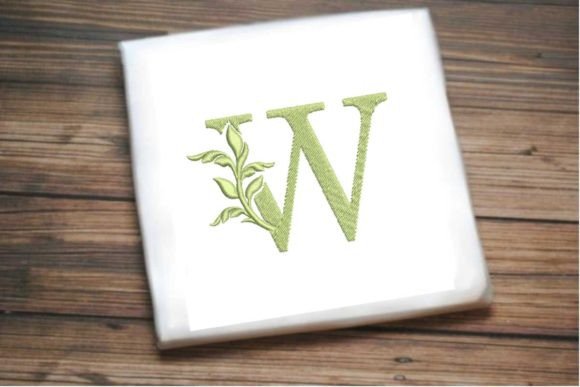 Letter W Beautiful Monogram