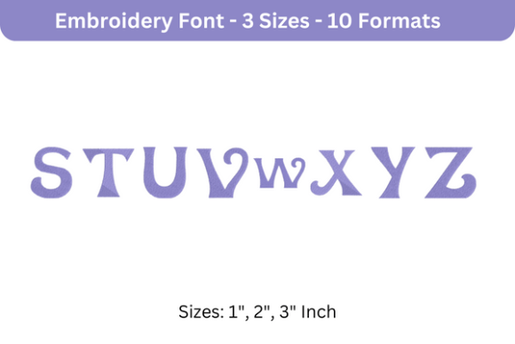 Pasdenom Font S to Z