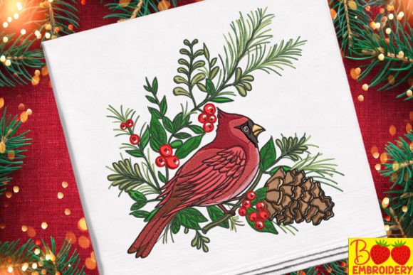 Red Cardinal on a Tree