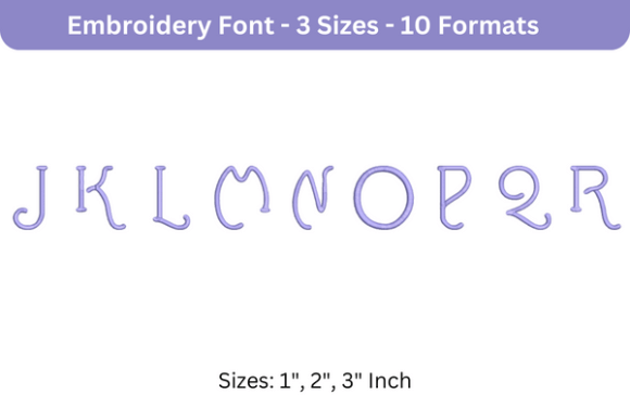 Santa Sleigh Font Uppercase J to R