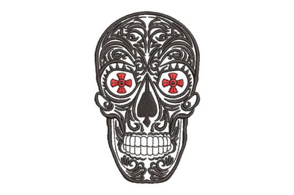 Transparent Mexican Skull